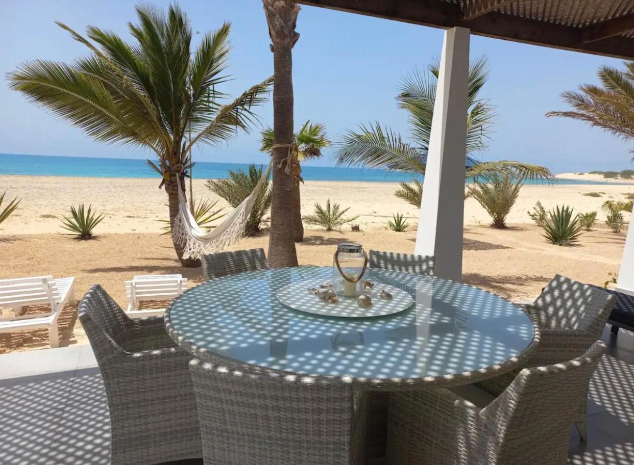 Luxury Beach Villa, Praia De Chaves, Boa Vista サル・レイ エクステリア 写真